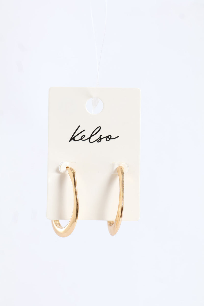 Hoop Earrings - Gold