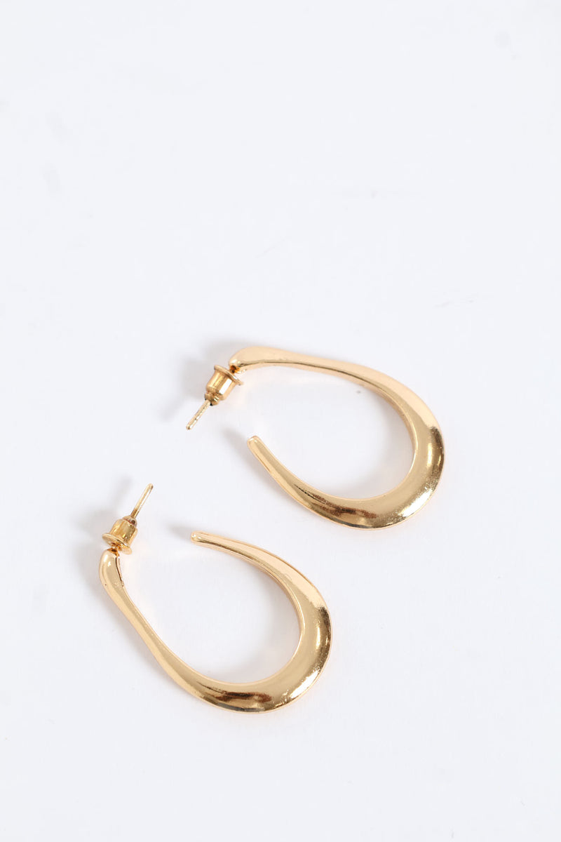 Hoop Earrings - Gold