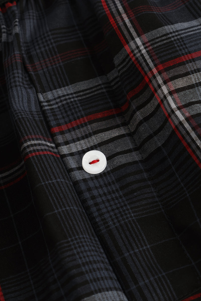 3 Pack Woven Boxers - Blue/Grey