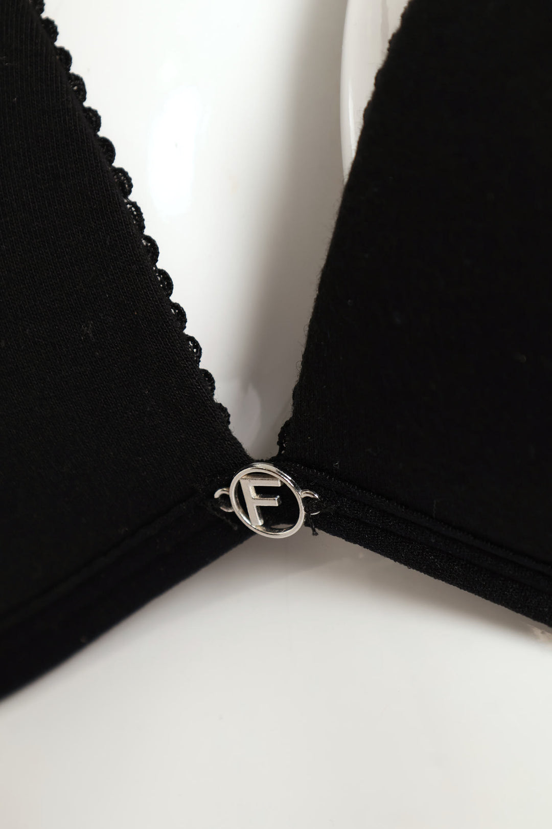 2 Pack Non Wired Pointelle Bra - Black/Grey Melange