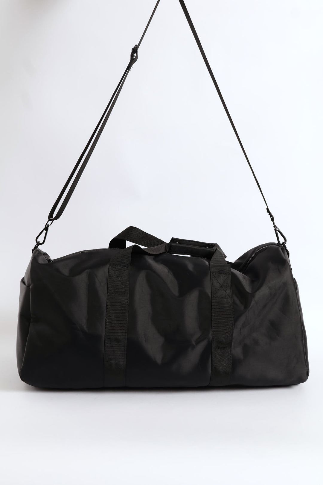 Rubberised Travel Bag - Black