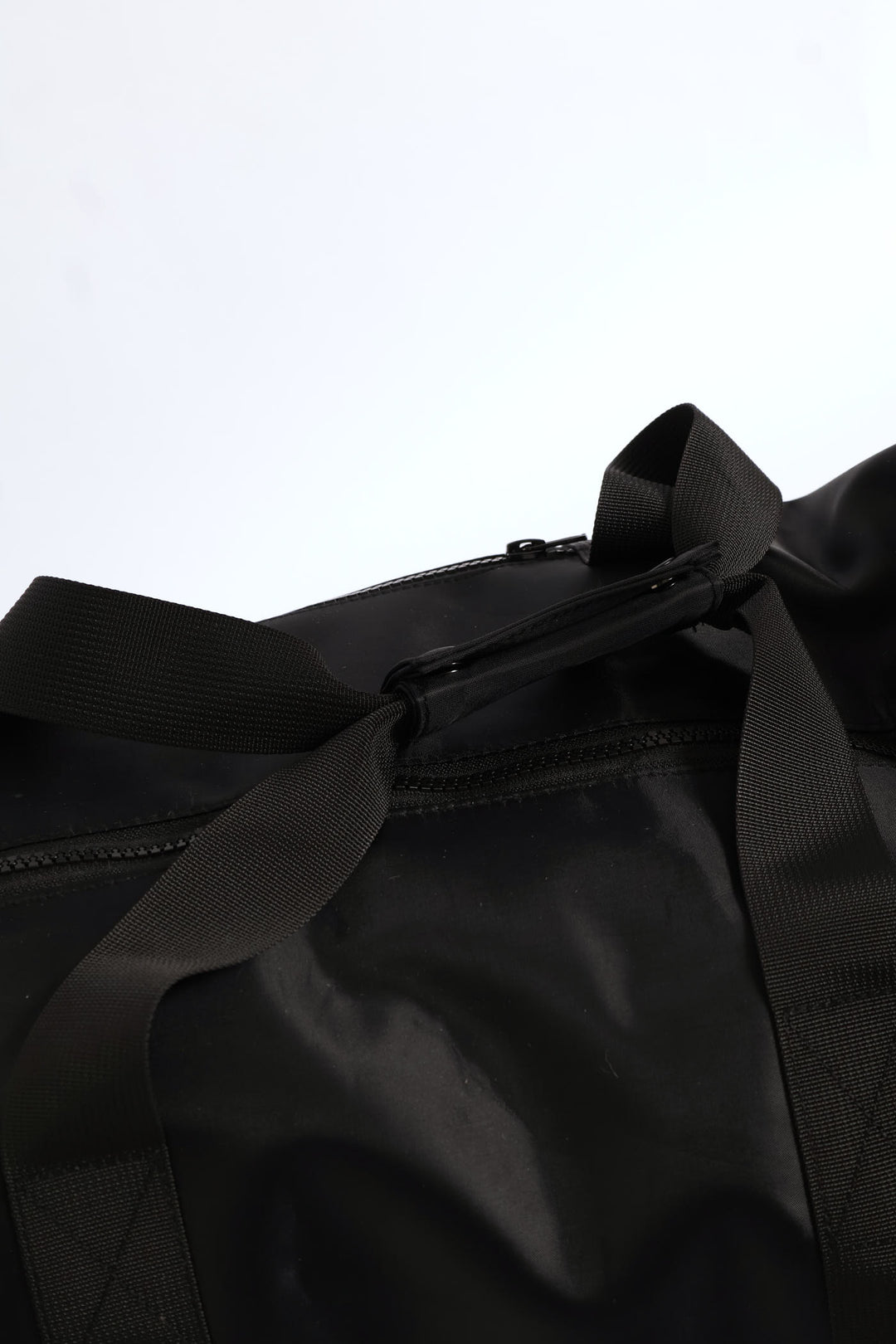 Rubberised Travel Bag - Black