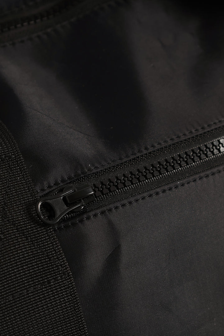 Rubberised Travel Bag - Black