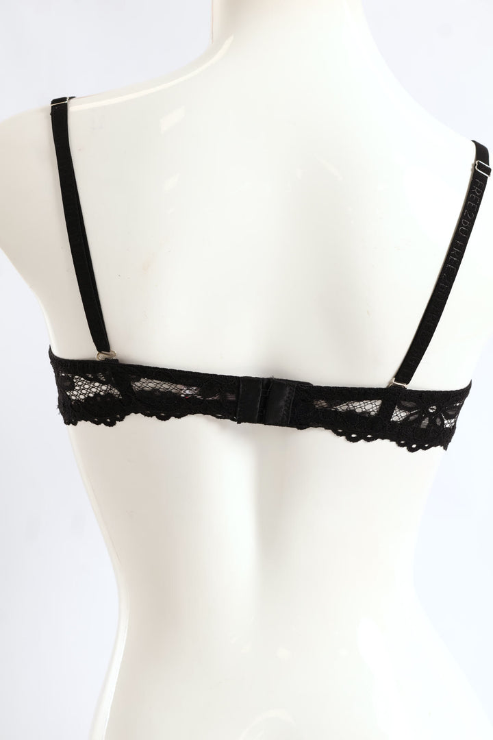 2 Pack Galloon Lace Multiway Bra - Black/White