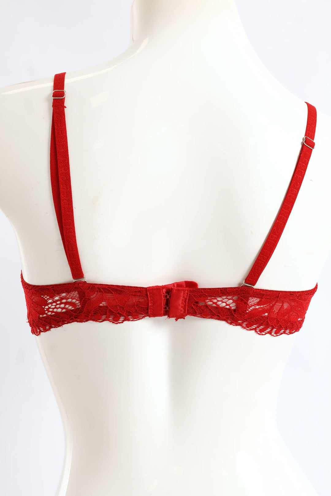 2 Pack Galloon Lace Multiway Bra - Red/Black