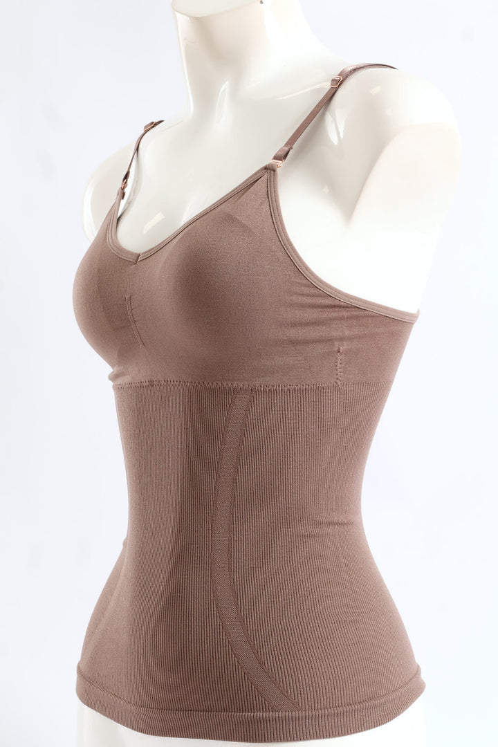Seamless Shape Cami - Mocha