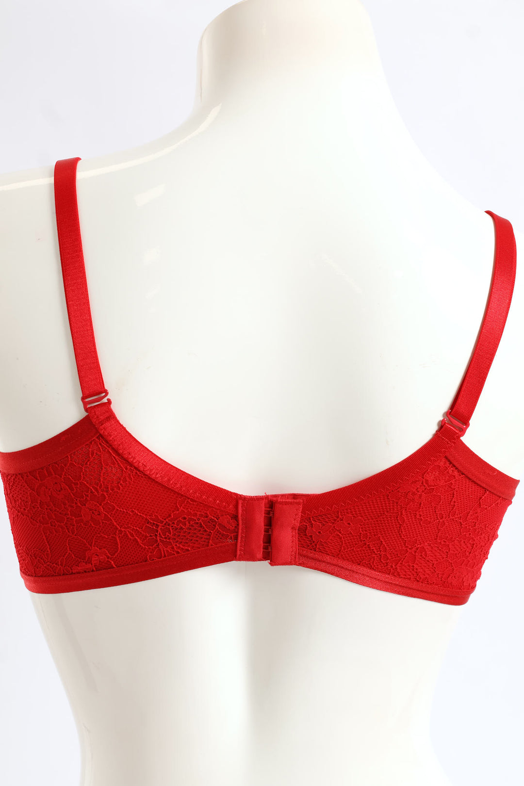 Microfiber & Lace Balconette Bra - Multi