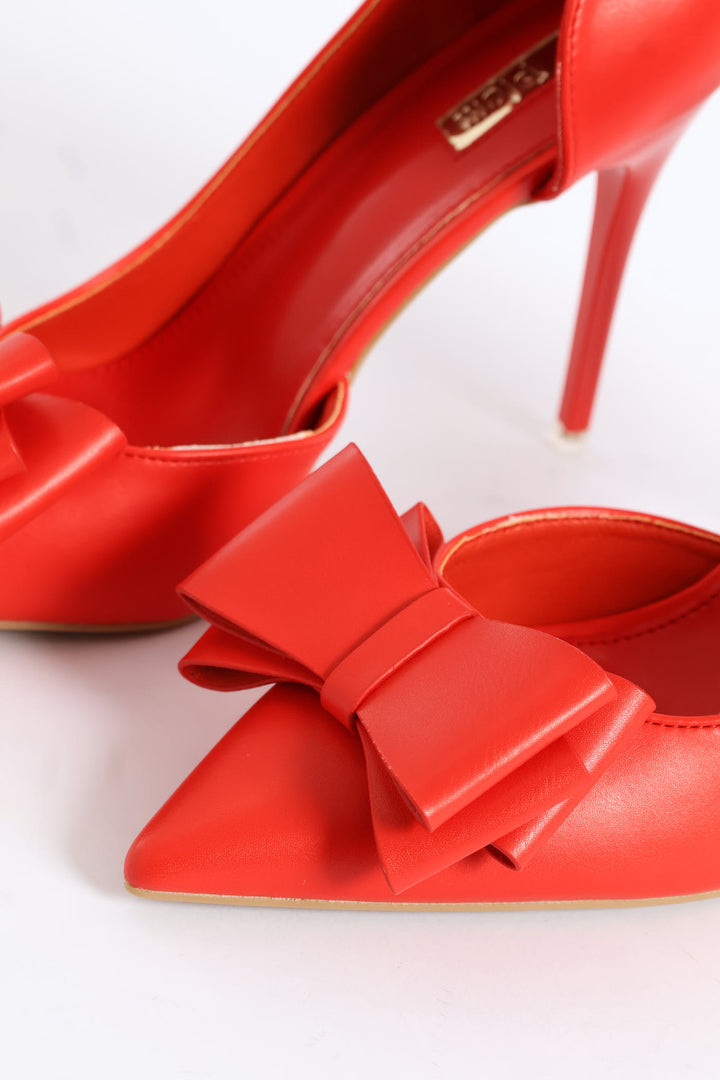 Ribbon Heel - Red