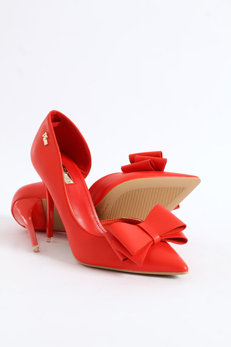 Ribbon Heel - Red