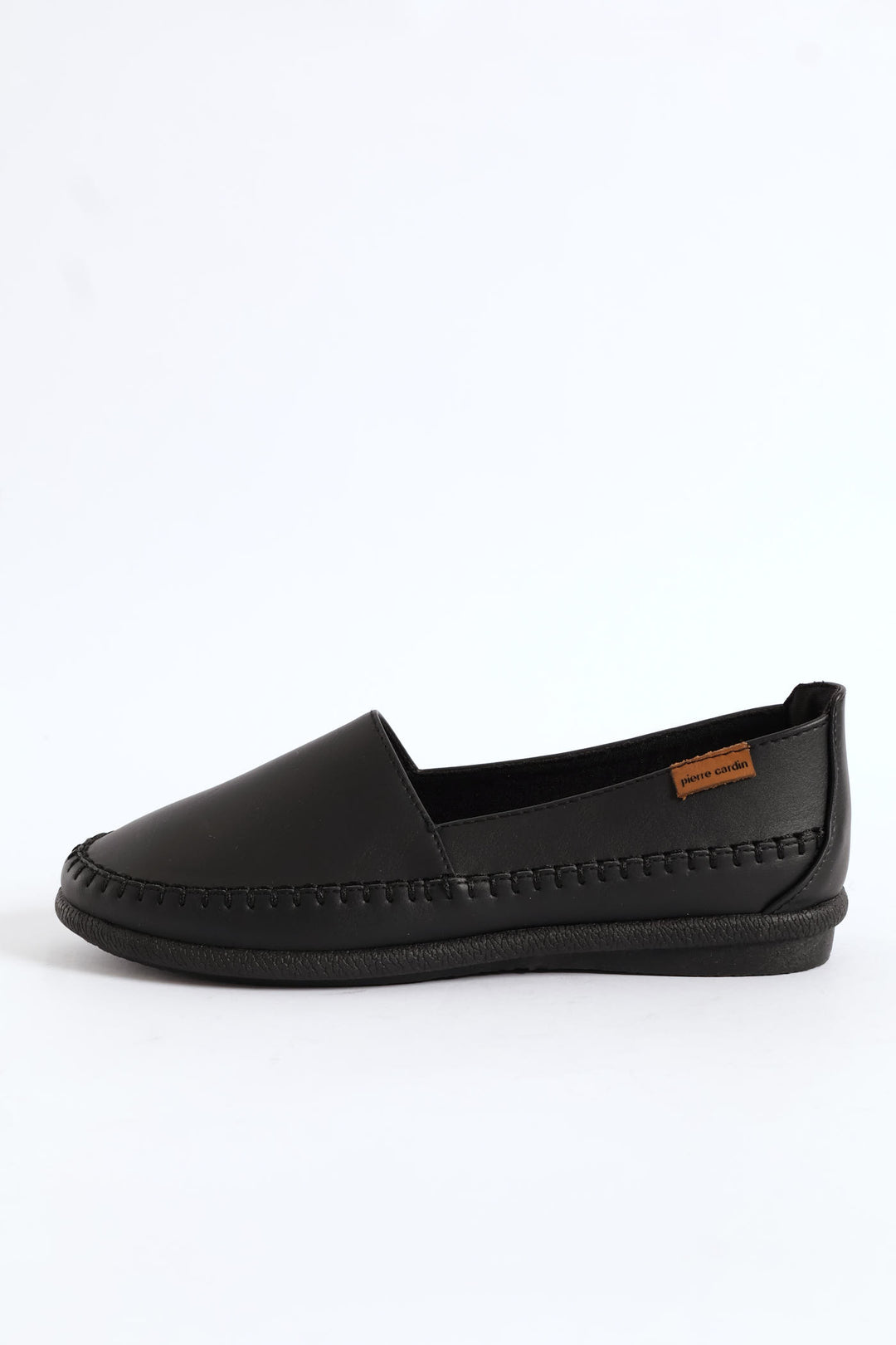 Stitched Detail Loafer - Black