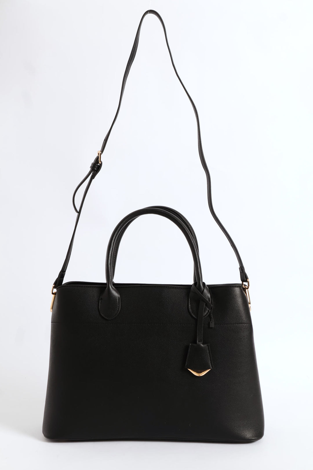 Multi Compartment Tote Bag - Black
