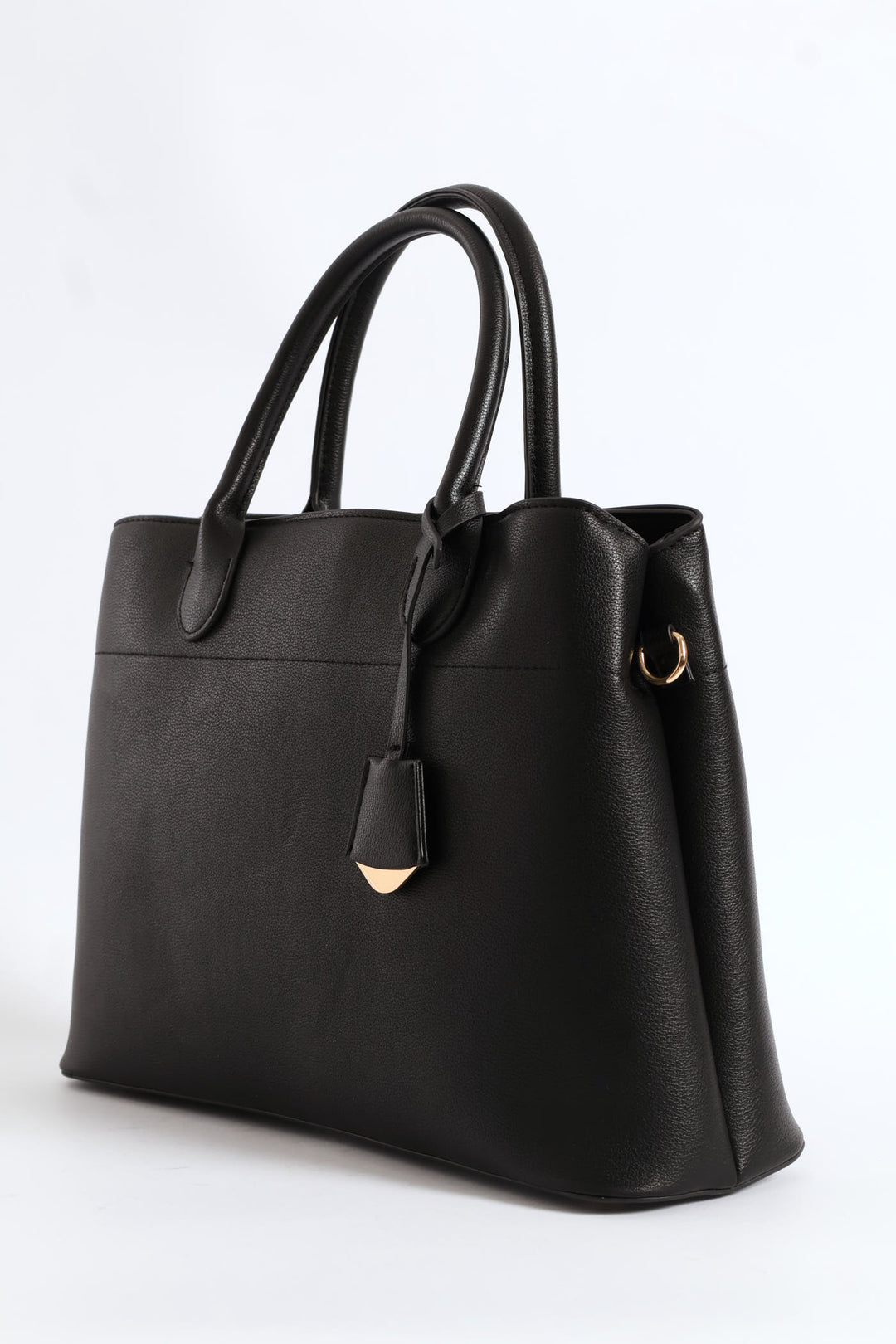 Multi Compartment Tote Bag - Black