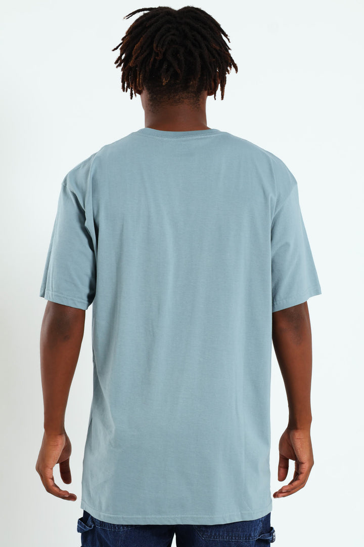 Classic Tee - Smokey Blue