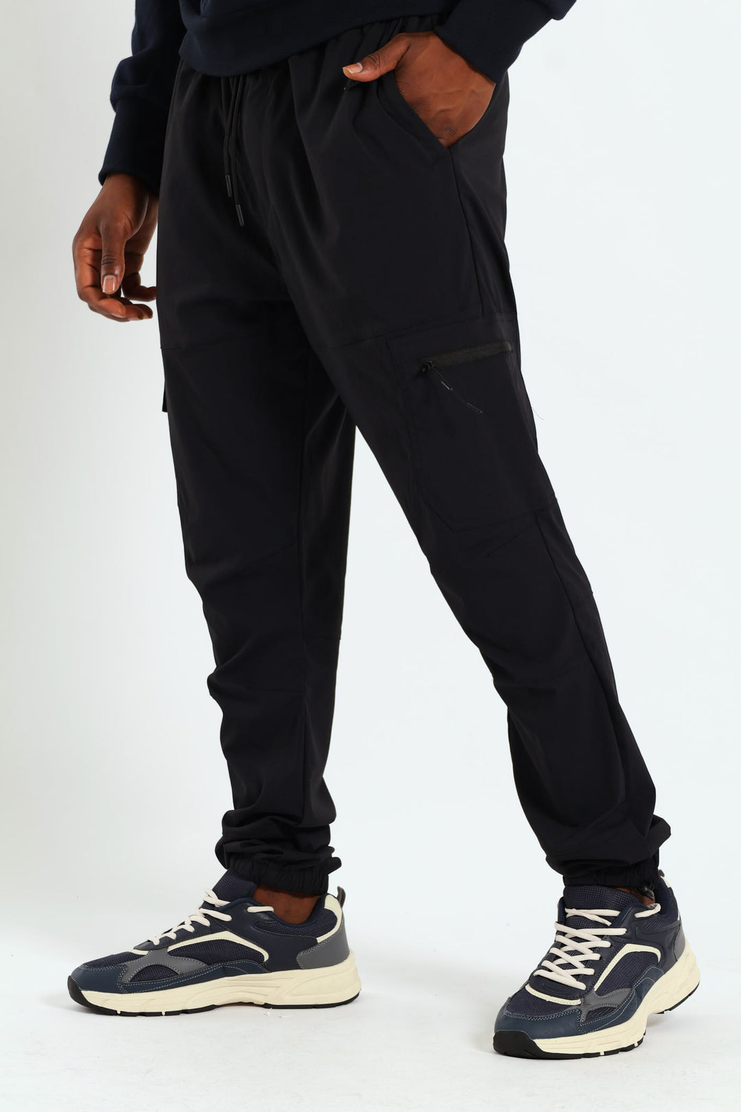 Technical Cargo Utility Jogger - Black