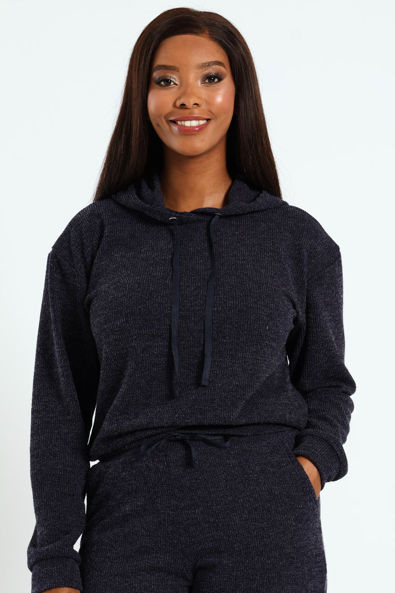 Leisure Hoody - Navy