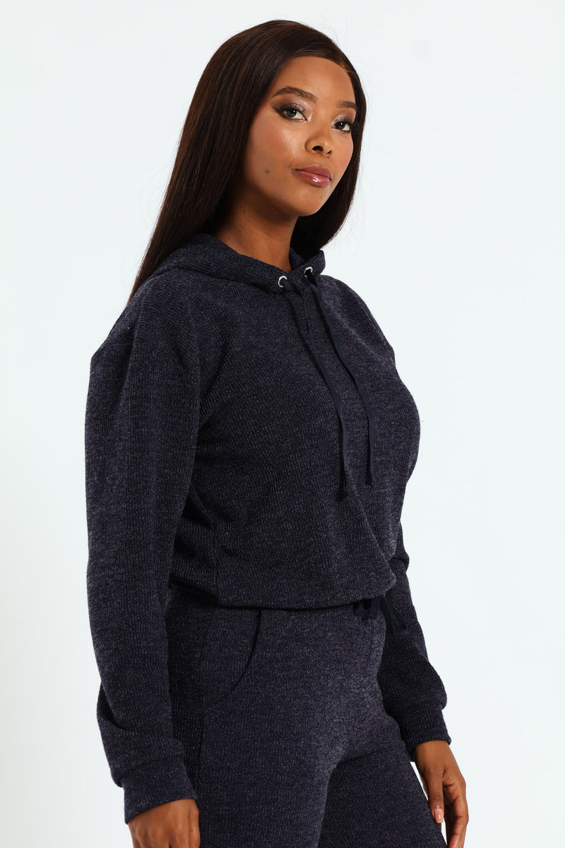 Leisure Hoody - Navy