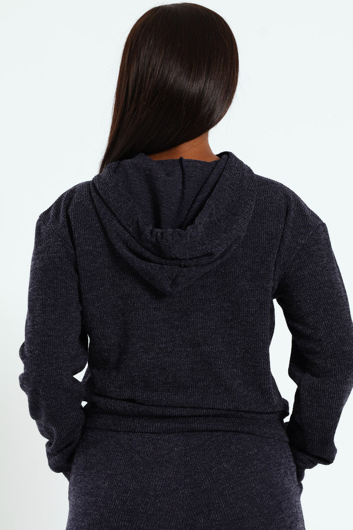 Leisure Hoody - Navy
