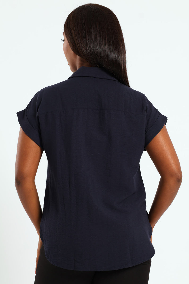 Easy Wearing Shirt - Navy