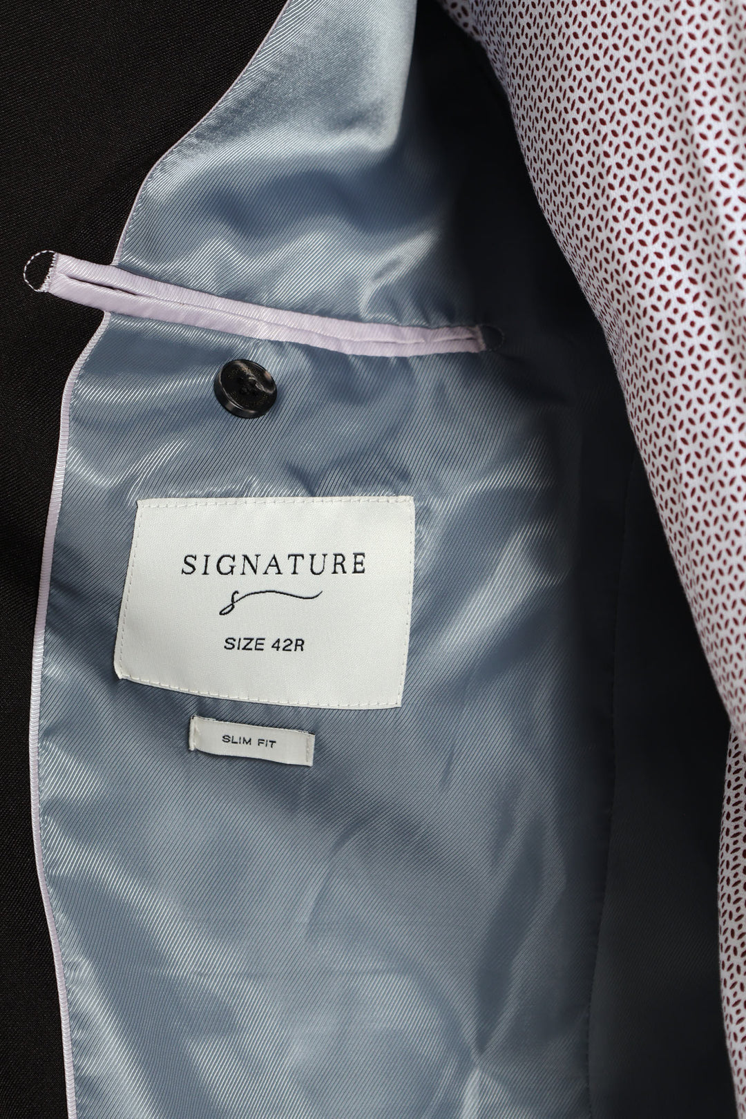 Slim Fit Essential Suit Jacket - Black