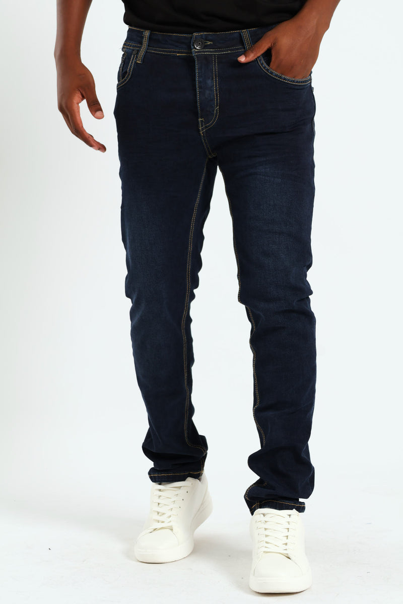 Terminator Skinny Denim - Blue/Black