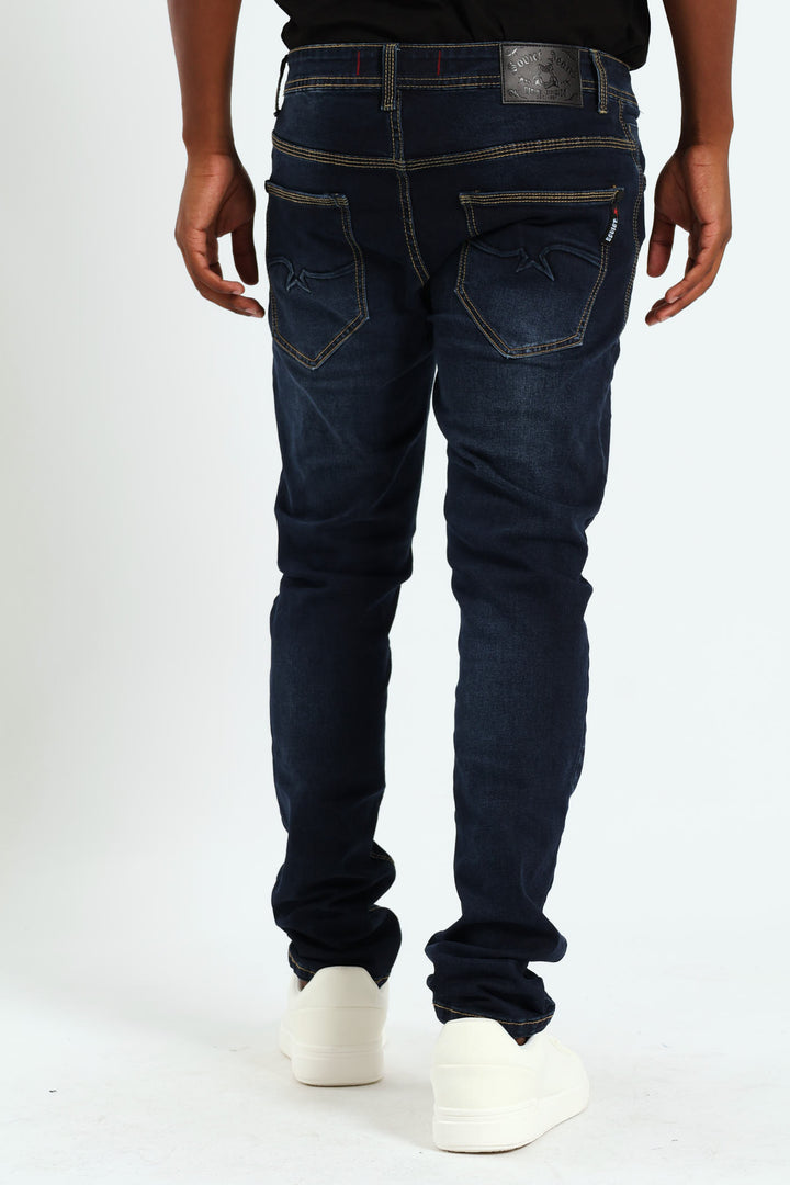 Terminator Skinny Denim - Blue/Black