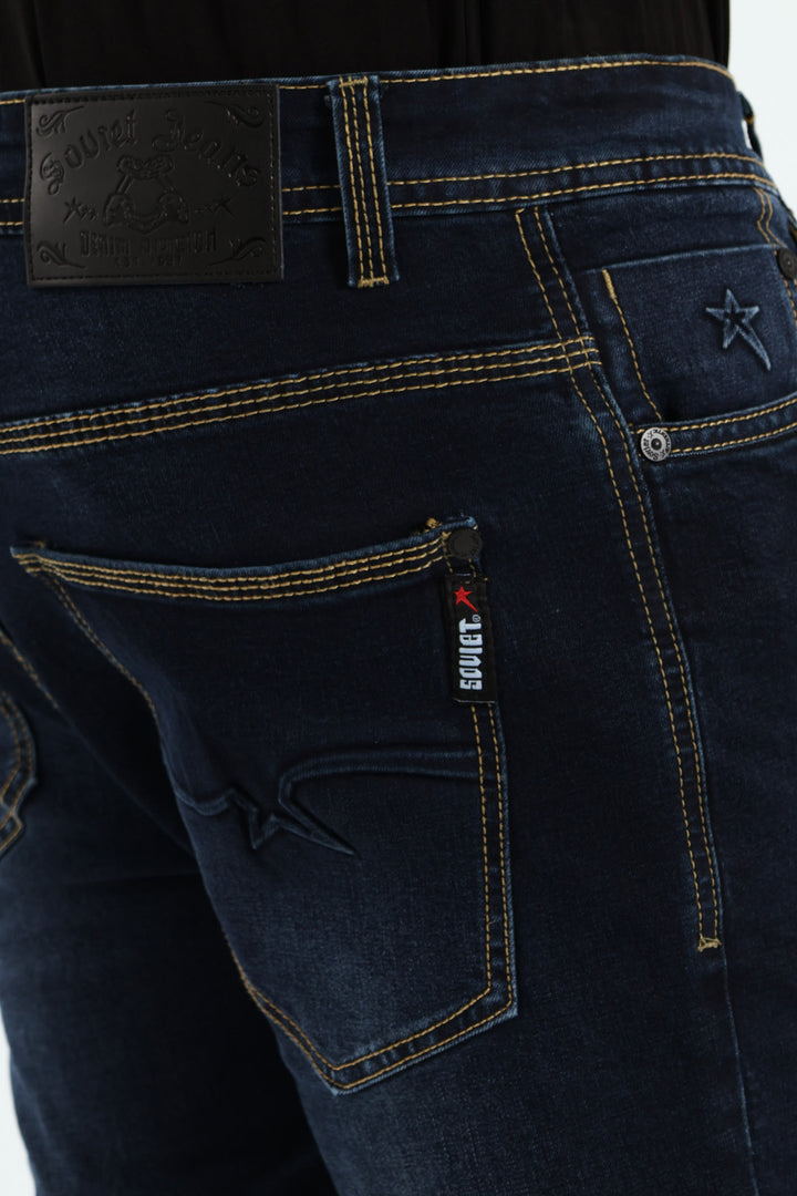 Terminator Skinny Denim - Blue/Black
