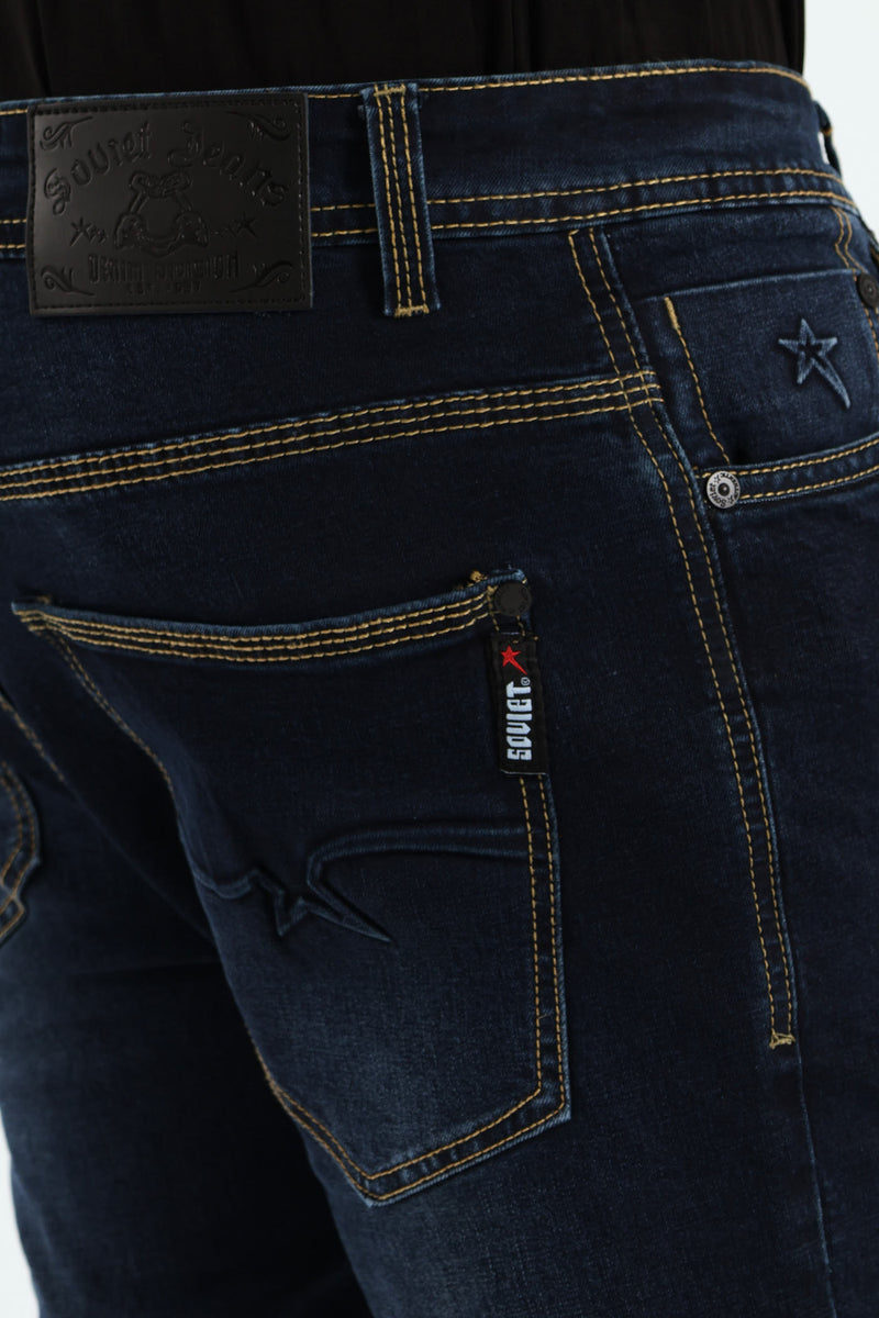Terminator Skinny Denim - Blue/Black