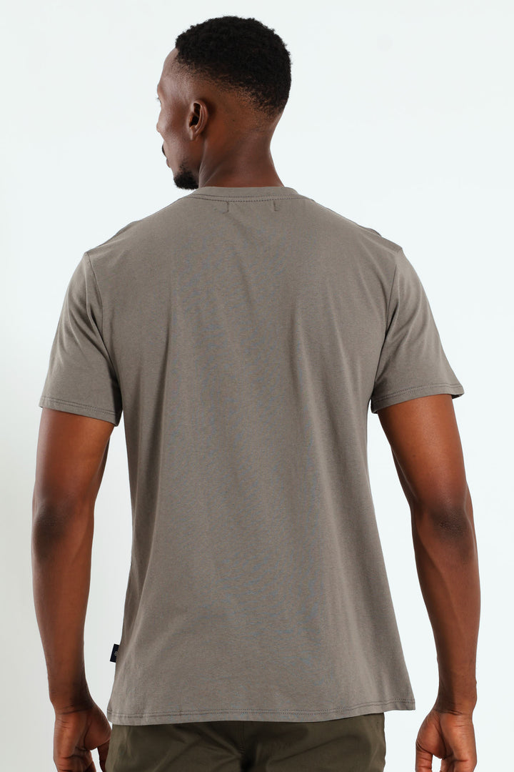 Gunmetal Legend Aviator Print Tee - Gunmetal