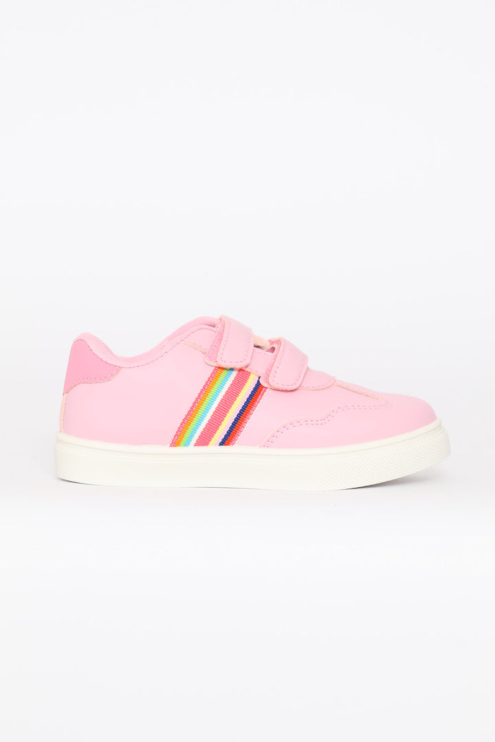 Pre-Girls Rainbow Sneaker - Pink