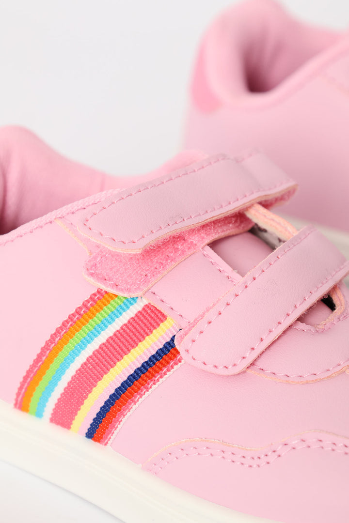 Pre-Girls Rainbow Sneaker - Pink
