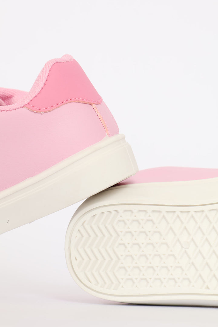 Pre-Girls Rainbow Sneaker - Pink