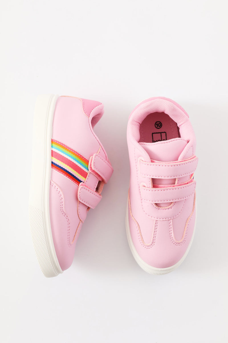 Pre-Girls Rainbow Sneaker - Pink