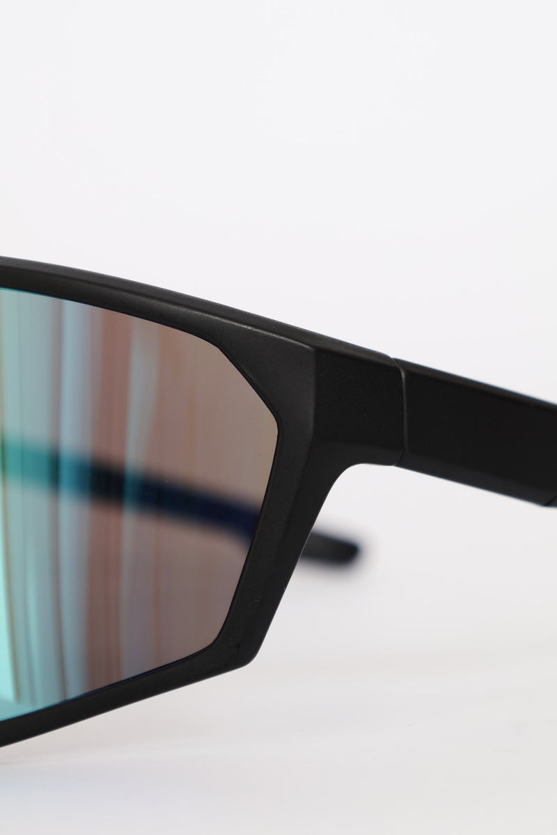 Sport Shield Sunglasses - Black