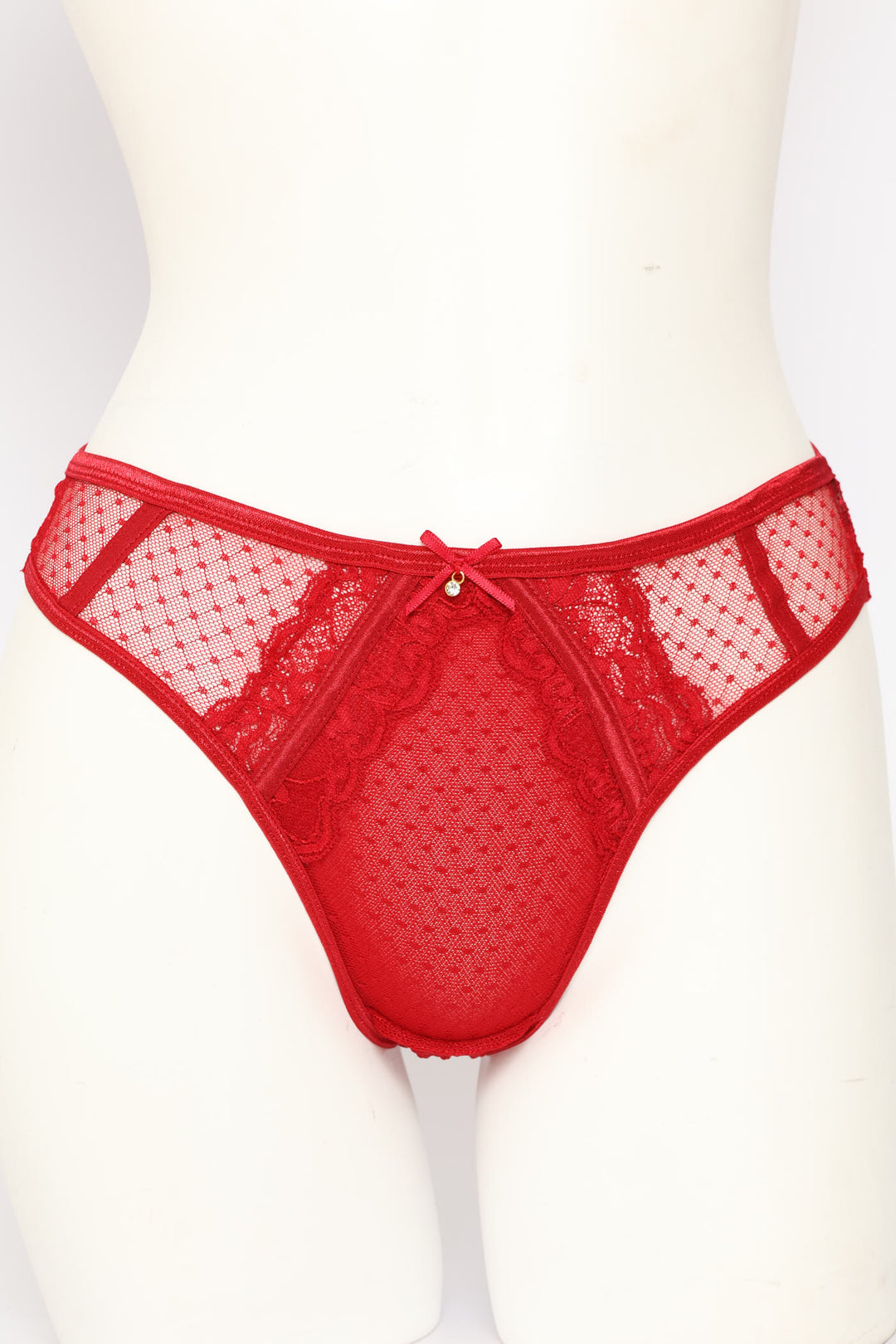 2 Pack Lace Brazilian Panty - Multi