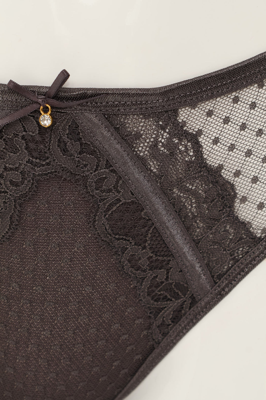 2 Pack Lace Brazilian Panty - Multi