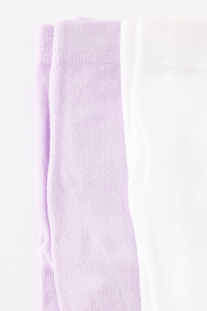 Pre-Girls 2 Pack Unicorn & Hearts Tights - Multi