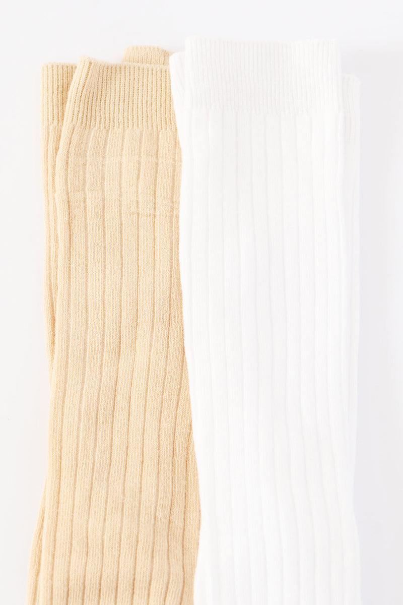 Pre-Girls 2 Pack 3D Flower Tights - Nude