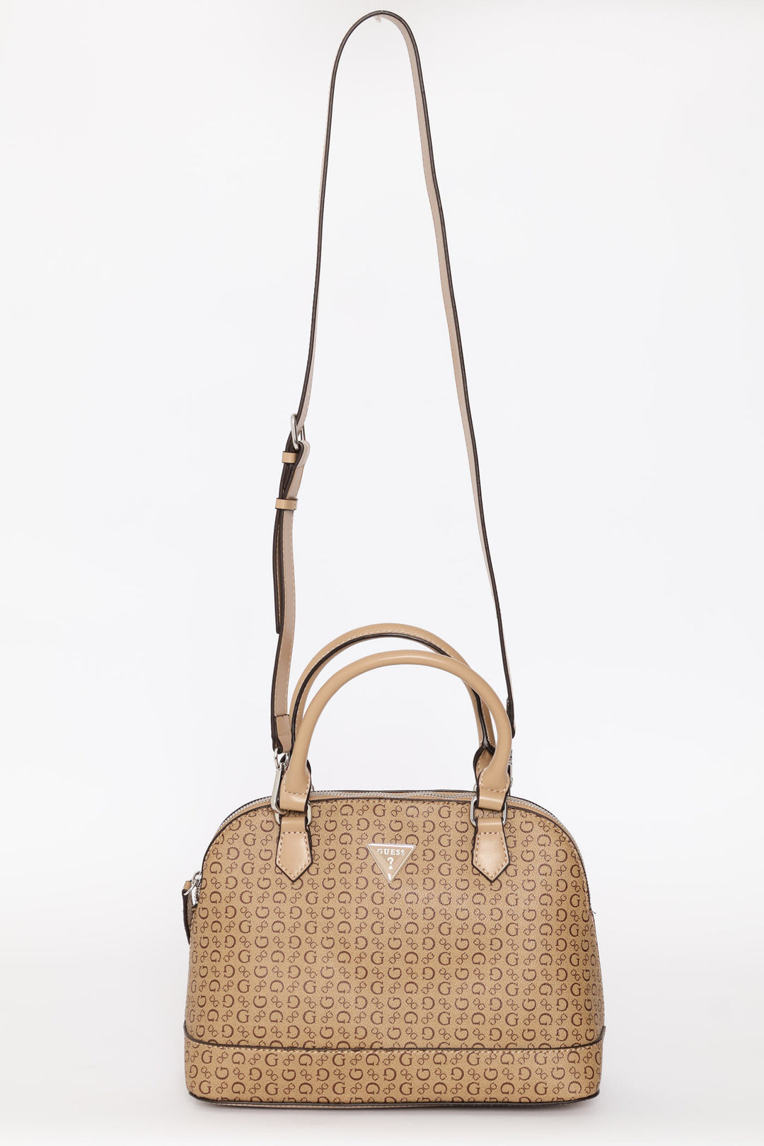 Jenai Dome Satchel - Dark Brown