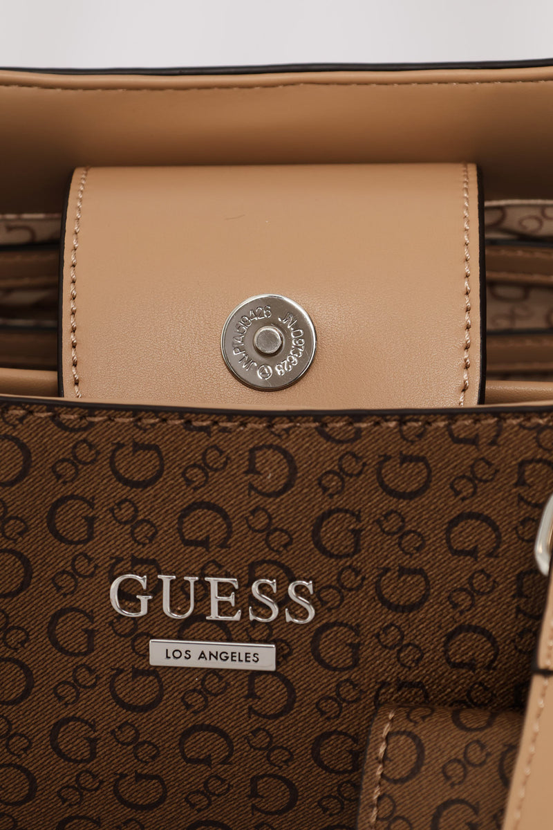 Madwelle Satchel Bag - Rich Cocoa