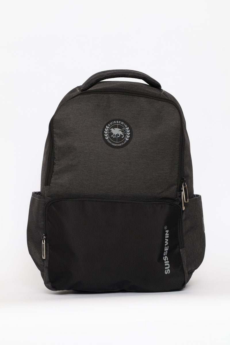 Top Badge Backpack - Black
