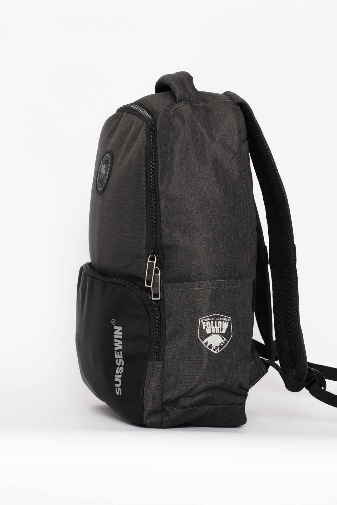 Top Badge Backpack - Black