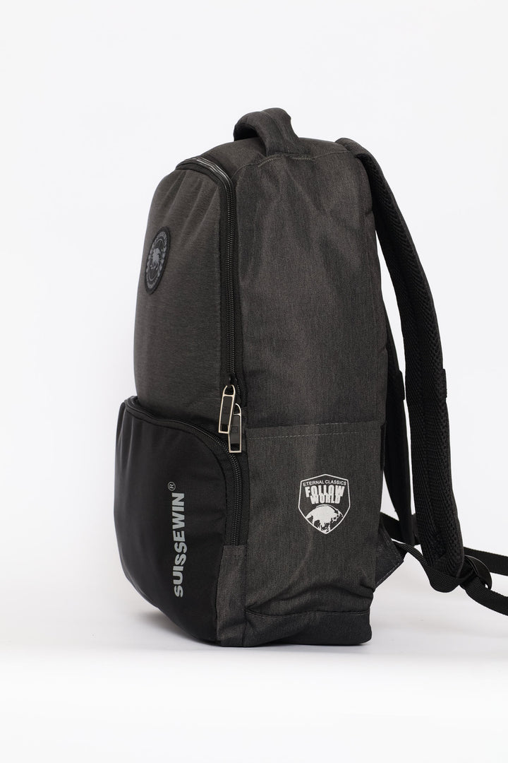 Top Badge Backpack - Black