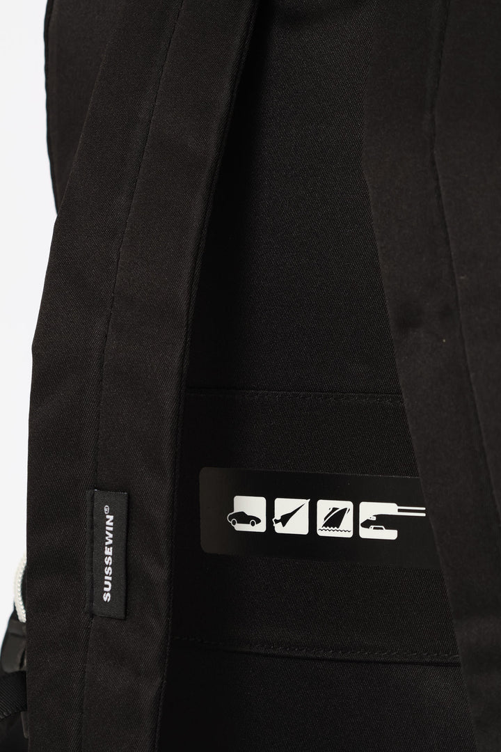 Front Pocket Backpack - Black