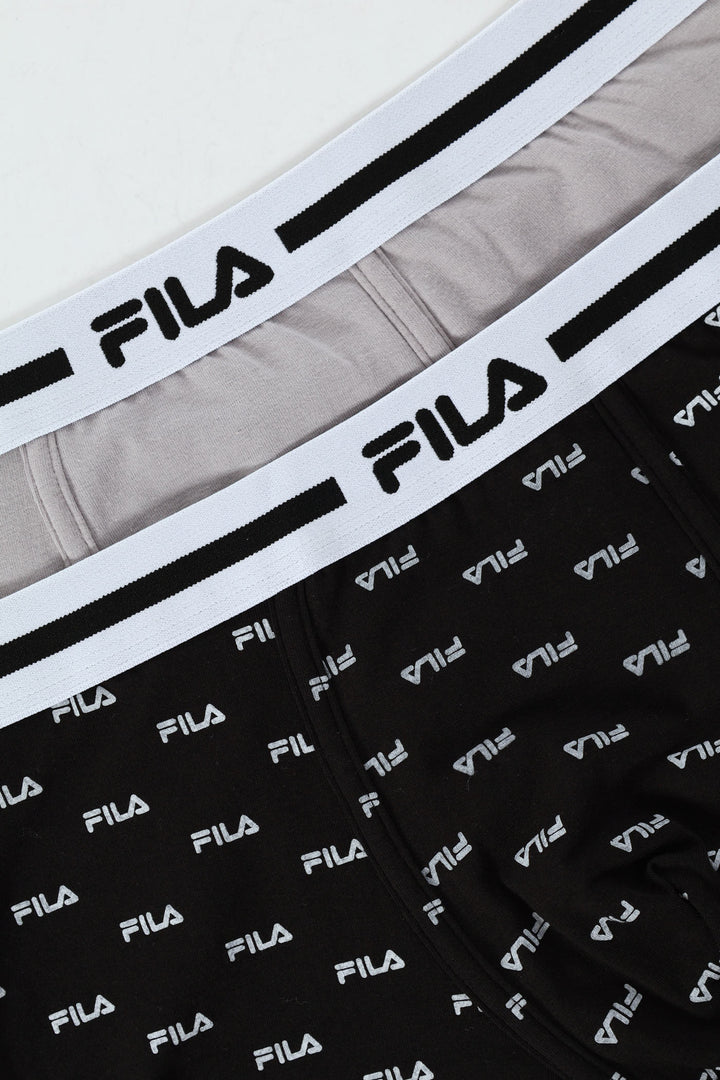 2 Pack Gable Trunk - Grey/Black