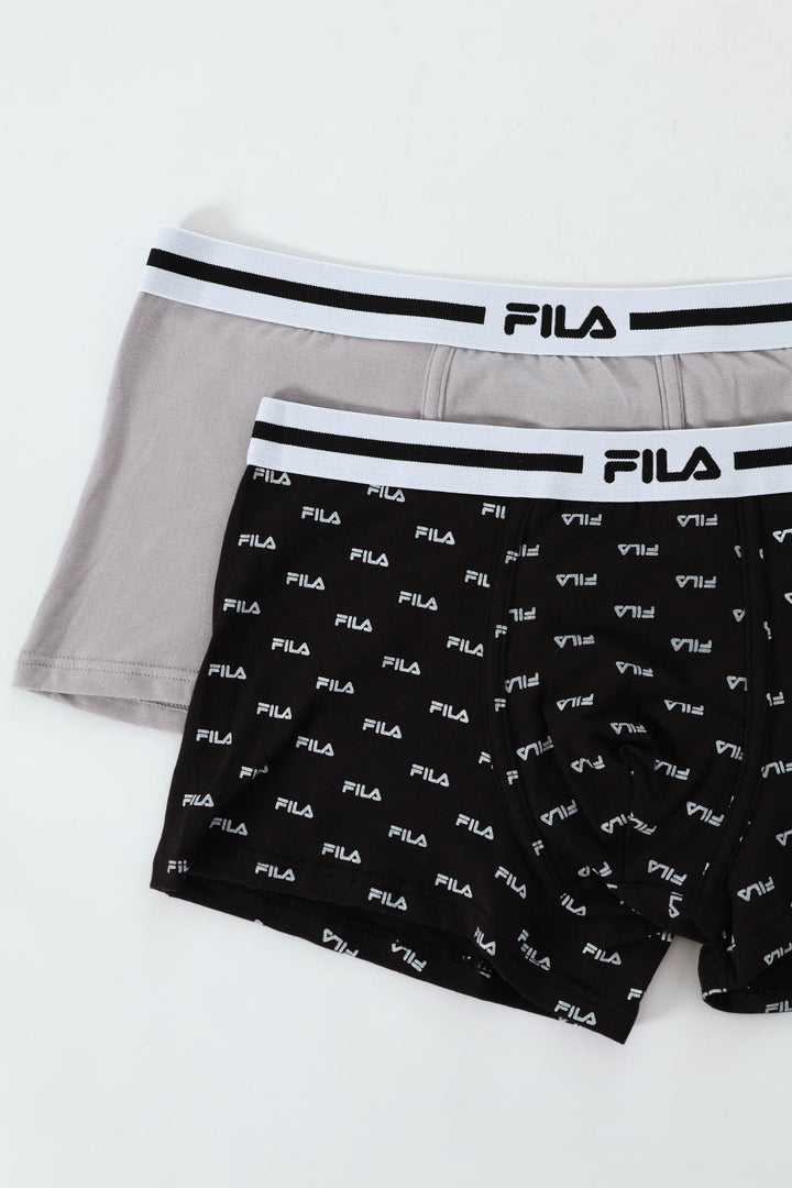 2 Pack Gable Trunk - Grey/Black