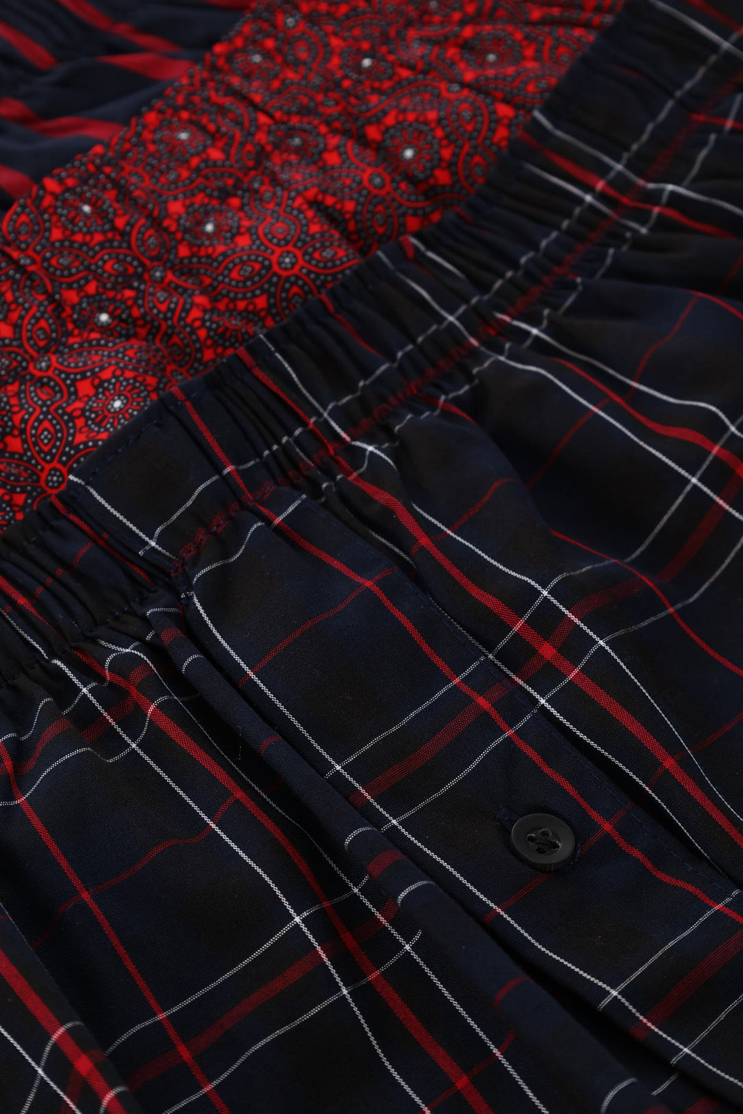 3 Pack Design Boxers - Red