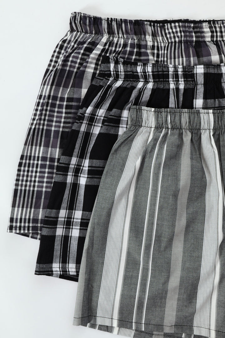 3 Pack Value Boxers - Black