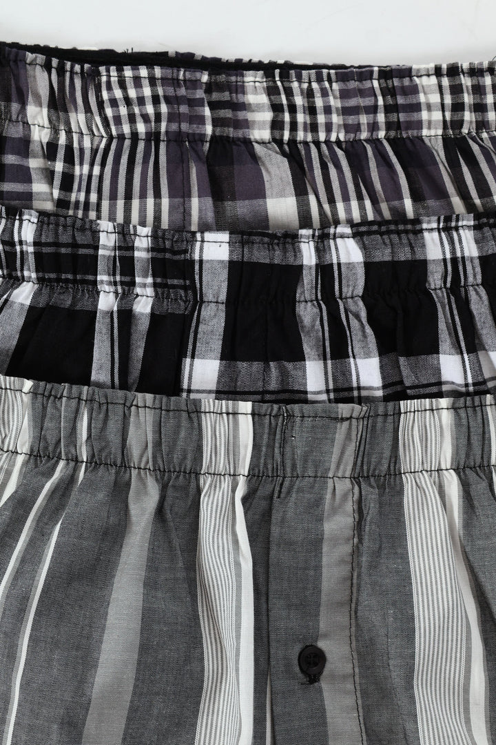 3 Pack Value Boxers - Black