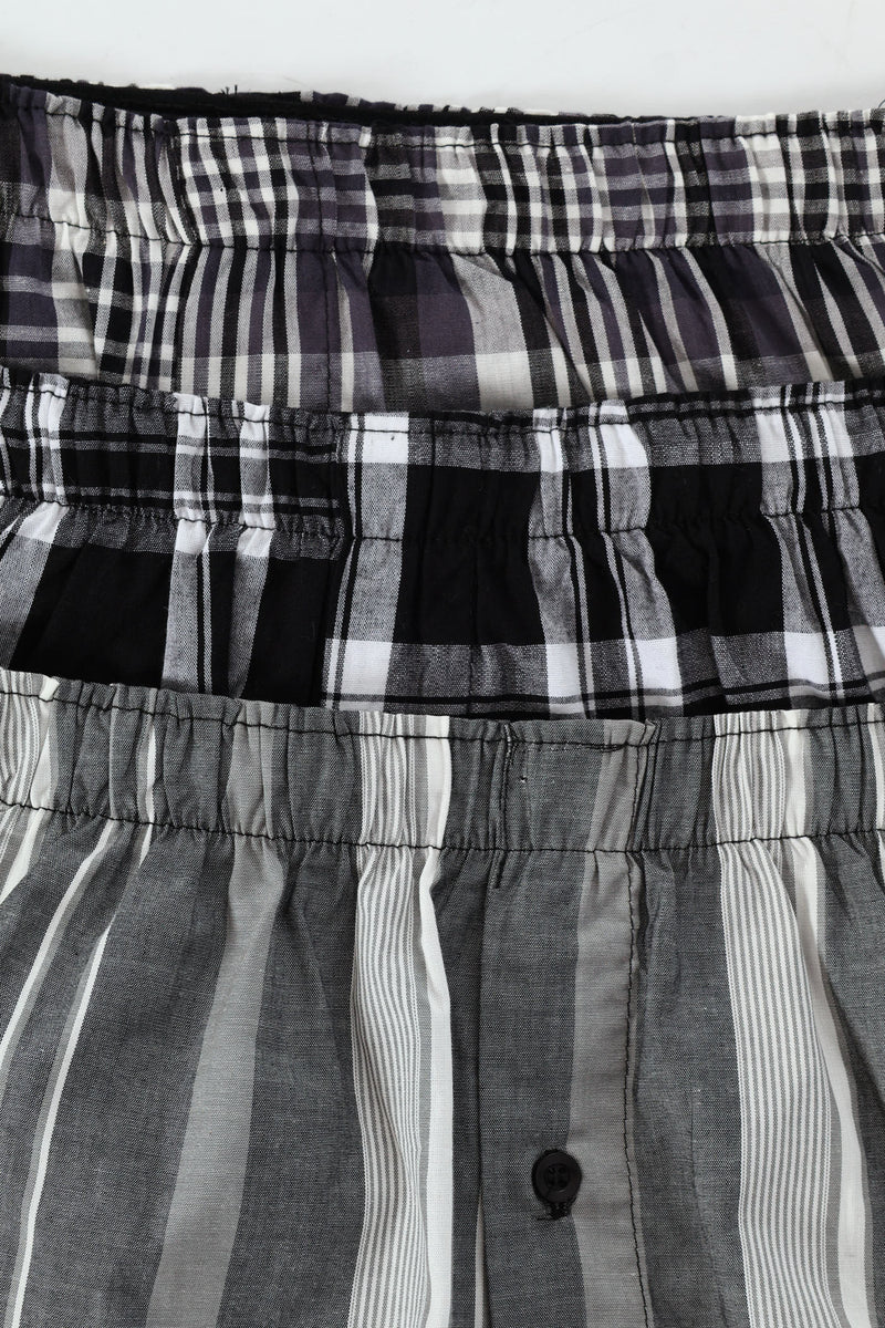 3 Pack Value Boxers - Black
