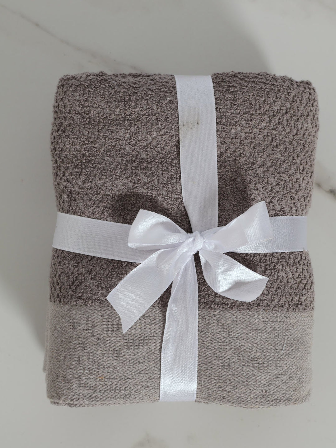 440GSM 2 Piece Hand And Bath Towels - Grey